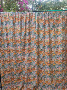 Élégant Tigre Imprimé Indien Coton Rideaux & Cantonnières Doux Respirant Fenêtre Pansements pour Chambres Belle Animal Imprimé Drapé - Product Image 6