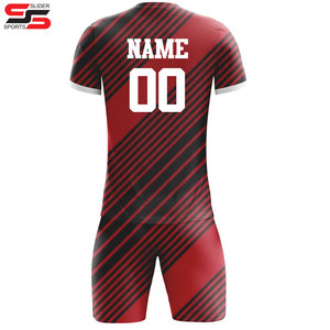Uniforme de football de haute qualité Vêtements de sport-Uniforme de football en polyester 100%, uniforme de football pour hommes de la meilleure qualité fabriqué au Pakistan - Product Image 6