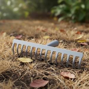 Conical Socket 14-Tine Road Rake for <b>Gardens</b> Working Width 345mm Tine Length 55mm <b>Garden</b> Hand <b>Tool</b> Without Handle - Product Image 3