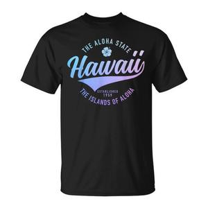 T-Shirt Promozionale Vintage Souvenir dell'Alola State, Hawaii - Product Image 1
