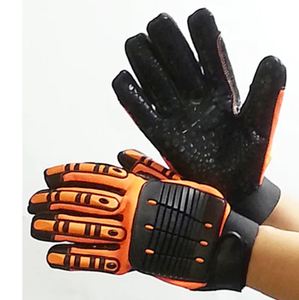 Guantes mecánicos de piel de cabra con protección TPR Guantes DE TRABAJO multiusos con su propio logotipo a precio completo - Product Image 5
