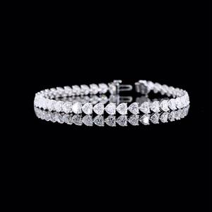 Personalized <b>Diamond</b> Moissanite <b>Bracelet</b> 925 Silver <b>Diamond</b> Jewelry Limited Edition Luxuries Jewelry By ZUBEDA GEMS & JEWELLERS - Product Image 6