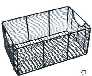 Direct Factory Sale Modern Rectangle <b>Metal</b> <b>Storage</b> <b>Baskets</b> Bulk Kitchen Organizer and Holders - Product Image 3