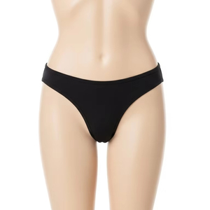 Bragas de hilo G de secado rápido para adultos, ropa interior transpirable de nailon Spandex para mujer, lencería cómoda para el día a día - Product Image 1