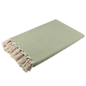 Manta Decorativa para Sofá, Cama, Sala de Estar y Dormitorio, 100% Algodón Turco, Decoración del Hogar, Súper Suave, Cálida y Acogedora, Jacquard Tejido al por Mayor - Product Image 3