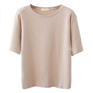 Camiseta de gran tamaño con hombros al descubierto para mujer, playera de poliéster supersuave, camiseta de secado rápido para mujer 100% - Product Image 4