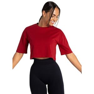 Camiseta Deportiva de Último Diseño, Corte Regular, Manga Corta, Transpirable, para Entrenamiento, Camisetas de Gimnasio para Mujer - Product Image 1