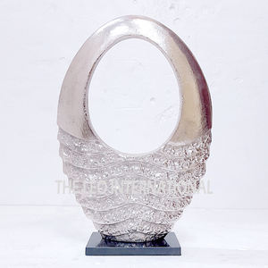 Sculpture moderne en forme de pomme en aluminium Vente à chaud Sculpture décorative à la mode pour la maison et le bureau d'occasion - Product Image 5