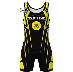 Singlet de Lucha Personalizado con Estampado por Sublimación para Adultos, Niños y Niñas, Singlets de Lucha Sublimados al por Mayor para Entrenamiento - Product Image 1