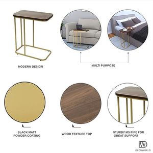 New Arrival Hot Selling Furniture Wooden <b>Round</b> <b>Side</b> <b>Table</b> Natural Modern Design Coffee <b>Table</b> for Living Room and Bedroom - Product Image 3