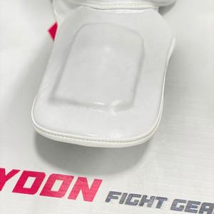 Protector de Espinilla de Cuero Vacuno Genuino para Entrenamiento Profesional de Kickboxing, Muay Thai, MMA, Artes Marciales, Boxeo - Product Image 4