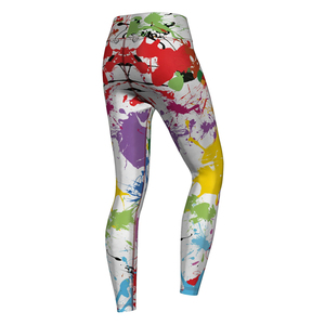 Mallas de Yoga tejidas de alta calidad para mujer, Leggings de cintura alta para entrenamiento con servicio OEM/ODM - Product Image 2