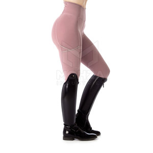 OEM Services Unique Design High Quality Lightweight & Breathable Spandex/Polyester Riding Pants for Women Low MOQ - Product Image 2