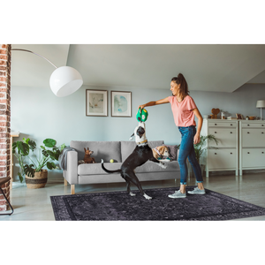 Netline Home Depot Tribal <b>Black</b> Geometric Medallion Area <b>Rug</b> Washable Design 1318 - Product Image 2