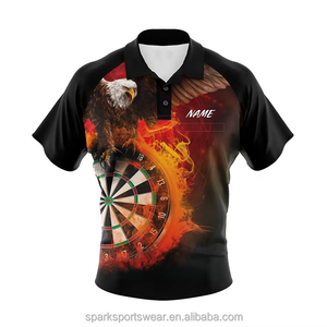 Polo de sublimación completa de poliéster 100% unisex, camisetas deportivas con estampado personalizado, camisetas polo personalizadas - Product Image 6