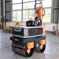 Compacteur routier à double tambour de 1 tonne à vibration, nouveau design