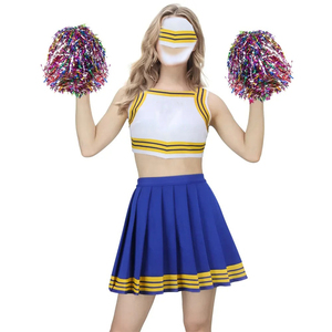 Tendance conception personnalisée uniforme de pom-pom girl vente en gros vêtements de pom-pom girl cheerleading tenue d'équipe fournisseur - Product Image 6