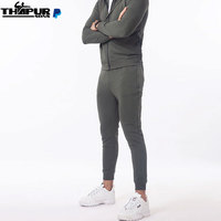 Fabricante Mayorista de Ropa Deportiva Personalizada 2 en 1 con Capucha, Trajes Deportivos de Forro Polar XL con Logotipo, Pantalones Deportivos de Talla Grande para Equipos Deportivos