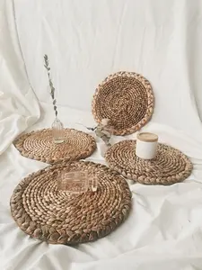 Natural Water Hyacinth <b>Placemats</b> Braided Plait <b>Placemats</b> Variety of Sizes Custom Table Decorations <b>for</b> <b>Christmas</b> From Vietnam - Product Image 2