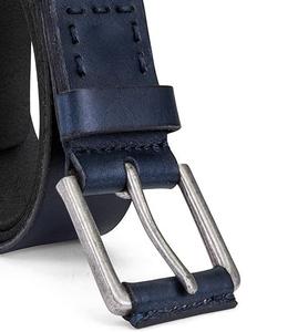 Cinturones de Diseño Elegante para Hombre 2026, Cinturones de Cuero Genuino de Alta Calidad OEM, Hebilla de Pin para Vestir, Vaqueros, Casual, Personalizado, Automático, a la Moda - Product Image 2