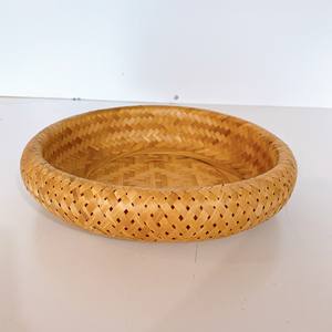 Bandeja de bambú tejida a mano, accesorio decorativo, redondo, venta al por mayor, de Vietnam - Product Image 2