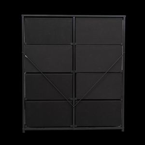 8 Drawer Dresser Fabric MDF Stainless Steel Freestanding Vietnam - Product Image 2