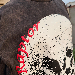 เสื้อดีไซเนอร์ไฮเอนด์สำหรับผู้ชายเสื้อยืดกีฬาลำลองอินเทรนด์พิมพ์ลายทรงหลวมแฟชั่นแบรนด์สไตล์ใหม่ - Product Image 1