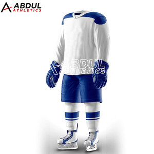 ชุดฮอกกี้น้ำแข็งสำหรับทีมชาย ผลิตจากผ้าทนทานและสวมใส่สบาย - Product Image 4