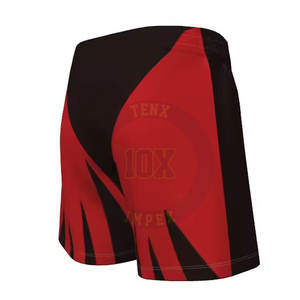 Short de crosse personnalisé avec tissu à séchage rapide à la taille élastique et short de crosse à logo d'équipe personnalisé - Product Image 6