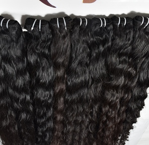 ผมต่อแท้ 100% แบบเรมี่อินเดีย ลอนคลื่นธรรมชาติ จัดเรียงเกล็ดผม ไม่ผ่านการแปรรูป แบบวอเตอร์เวฟ - Product Image 2