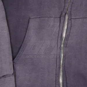 Sudadera con Capucha de Forro Polar para Hombre, de Alta Calidad, a Precio de Mayoreo, Informal, Transpirable, Resistente al Viento, con Cierre, MOQ Bajo - Product Image 5