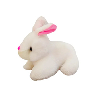 Peluche Lapin Mignon Bonny Bunny 25cm, Remplissage Coton PP, Jouet Doux Certifié EN71, Cadeau de Noël Idéal pour Enfants Garçons