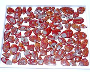 Cabujón de piedras preciosas sueltas de jaspe Noreena Natural de alta calidad, mezcla de piedras preciosas sueltas, forma y tamaño, piedra preciosa de jaspe para la fabricación de joyas - Product Image 6