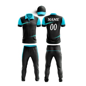 2023 Impresión Mejor diseño Uniformes de cricket de alta calidad Uniforme de cricket en línea Conjuntos de camisa y pantalón de Jersey - Product Image 4