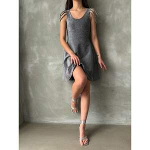 Robes de cocktail en gros Topshow Silver Glitter - Product Image 2