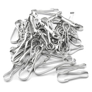 Crochets à ressort en métal, boucles à pression nickelées pour porte-clés, fermetures éclair, supports de plantes, connecteurs, taille et couleur personnalisées - Product Image 4