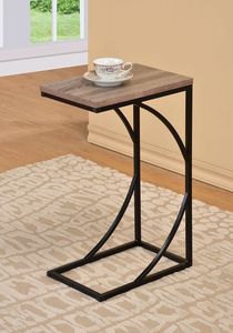 Modern Large Size Double Display Real Wooden Side <b>Tables</b> Black <b>Rustic</b> Metal Handmade Natural Wooden Top <b>Coffee</b> <b>Tables</b> Set for - Product Image 6