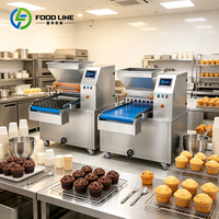 Machine automatique à grande vitesse pour la fabrication de gaufres cheminée et le remplissage de biscuits