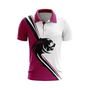 Vente en gros logo personnalisé séchage rapide léger polyester performance athlétique décontracté 100 coton uni solide polo de golf pour hommes - Product Image 1