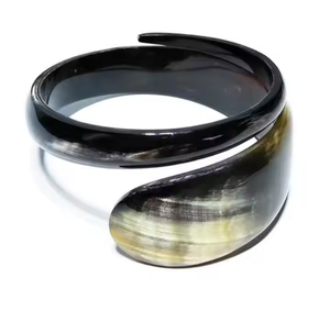 Bracelet en corne de buffle 100% naturel, nouveau design, écologique, fait main, cadeau de mariage moderne, artisanat de l'Uttar Pradesh - Product Image 3