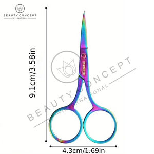 Tijeras para Uñas de Acero Inoxidable 2026, con Hoja Recta para Diestros, Recortador de Pestañas, Herramienta para Manicura, Removedor de Cutículas, Concepto de Belleza - Product Image 3