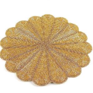 Best Quality Product in 2024 <b>Glass</b> Crystal Simple Placemat Kitchen Product Dining <b>Table</b> Decorative <b>Mat</b> for Home Restaurant - Product Image 2