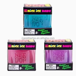 Juguetes Antiestrés de Cubos de Hielo Cuadrados, Novedad 2026, Gran Venta, Juguetes Sensoriales Suaves y Blandos para Aliviar la Ansiedad - Product Image 1