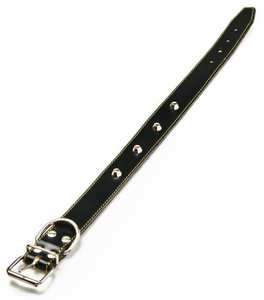 Collier en cuir doublé avec crochets Cm. 65x4.0 Assortiment - Product Image 1