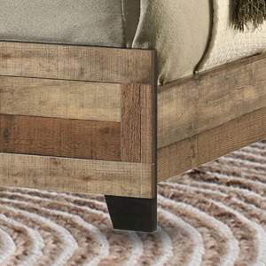 Base de Cama de Madera de Pino Maciza Tradicional Biloxi de la Marca Kings con Construcción Duradera para un Sueño Confortable - Product Image 3