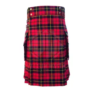 Novo Estilo Profissional Homens Escoceses Tradicionais Tartan Kilt Top Orgulho Kilts Para Venda Em Melhor Preço