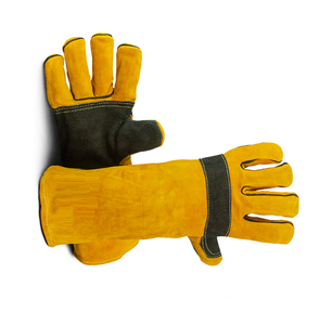 Gants de soudage antichimiques en Kevlar Gants de sécurité longs et flexibles de 16 pouces Protection du travail industrielle - Product Image 4
