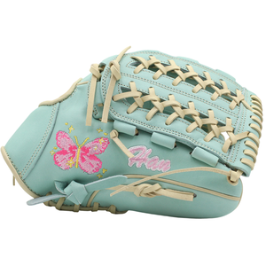 Gants de frappe de baseball personnalisés OEM paume en cuir PU, conception flexible, sangle Velcro sécurisée pour les joueurs et les équipes - Product Image 1