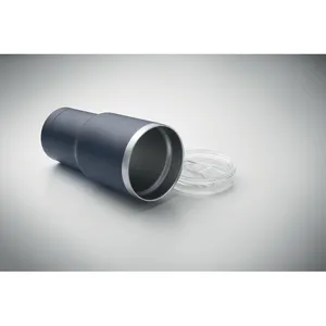 Gobelets en verre recyclé et en acier inoxydable SUM, produit de merchandising durable - Product Image 3