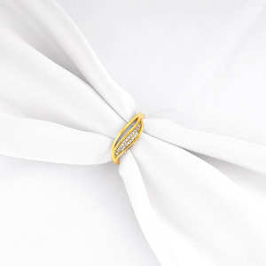 แหวนเพชรสีทอง - Product Image 5